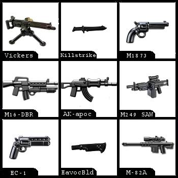 Weapons