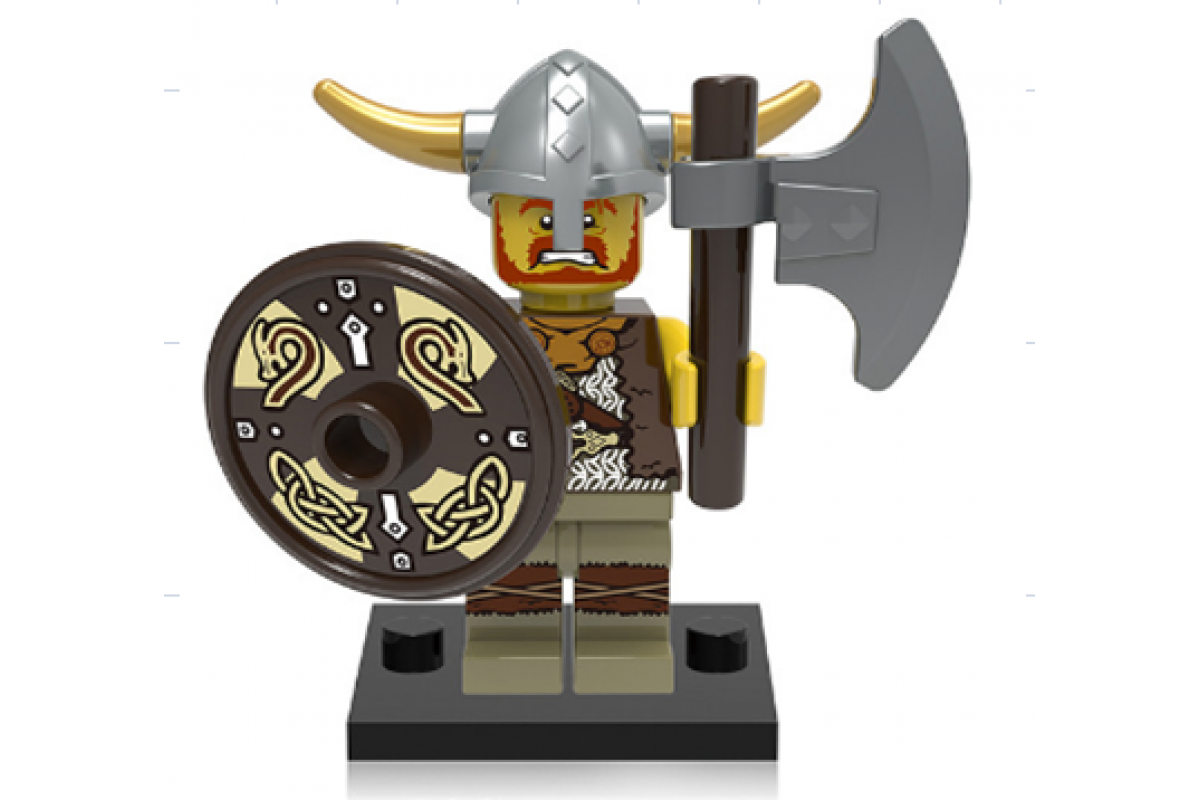 Viking with Axe (Brickpanda)