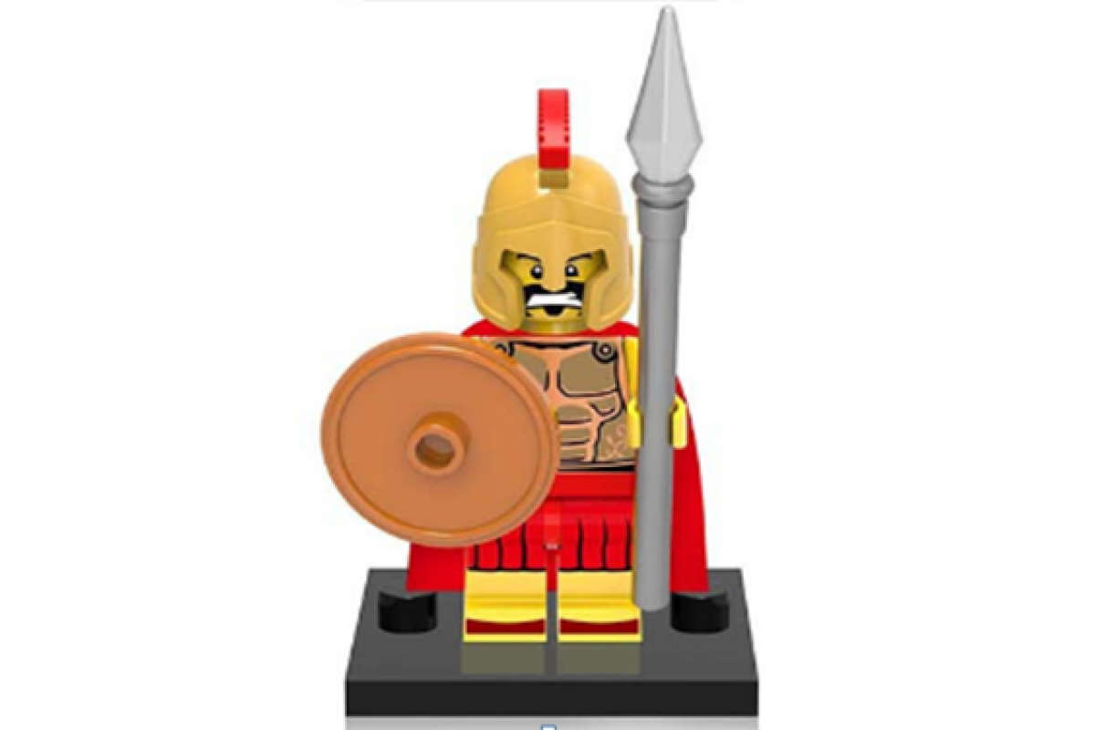 Ancient Greek Warrior v2 (Brickpanda)