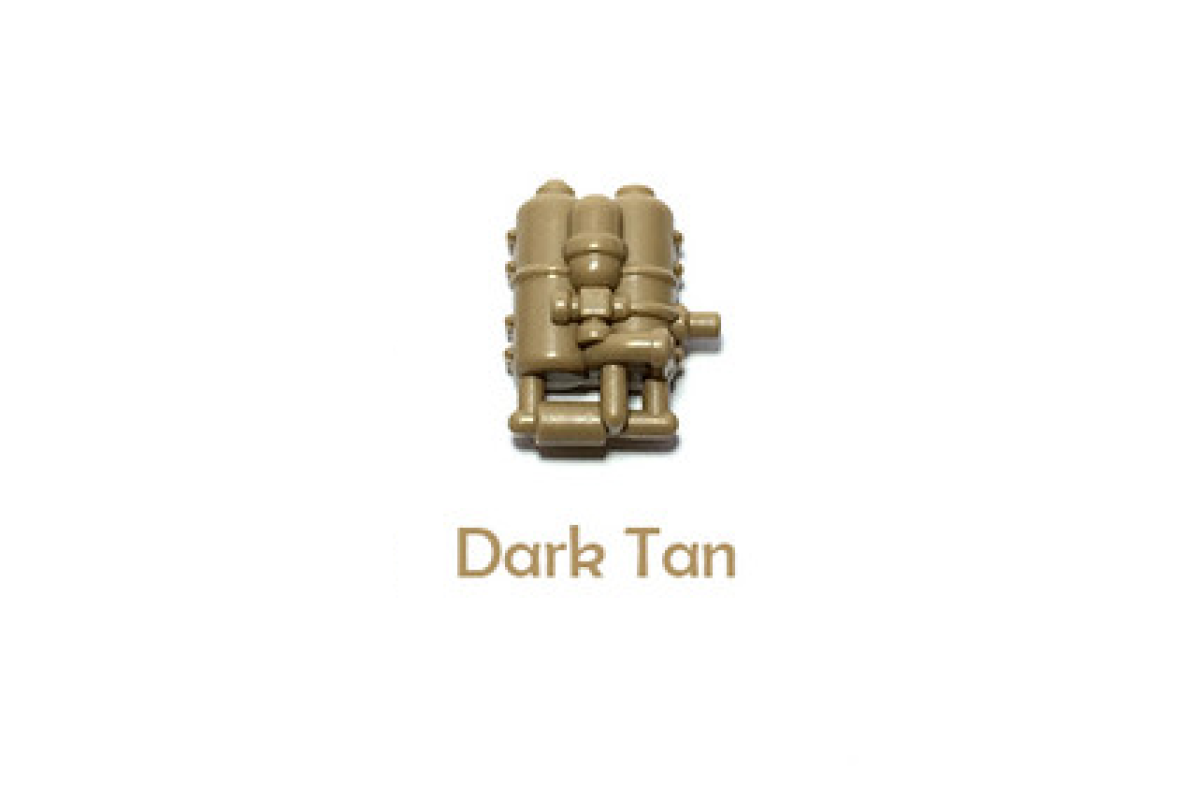 US Flame Tank Dark Tan