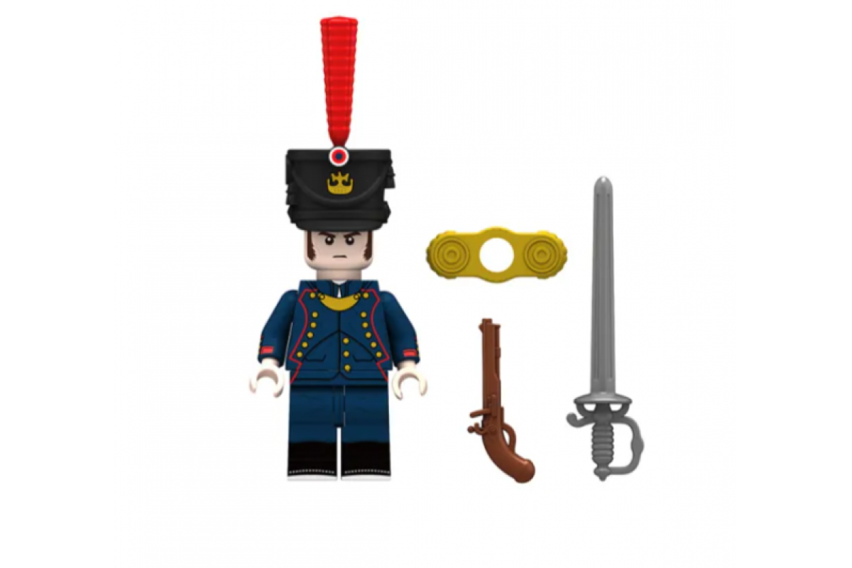 French artillery officer (Brickpanda)