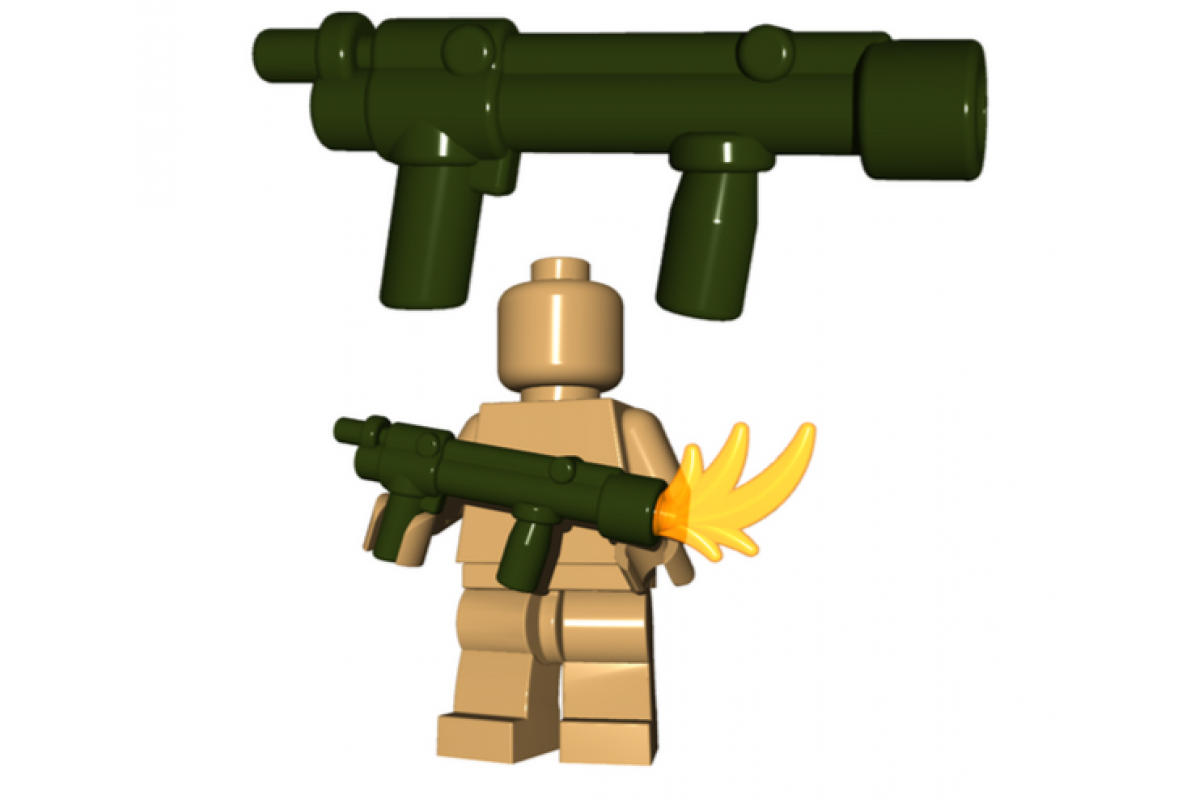 British Flamethrower Army Green