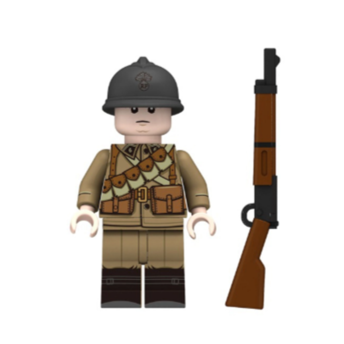 WWII French Infantryman v4 | Brickpanda