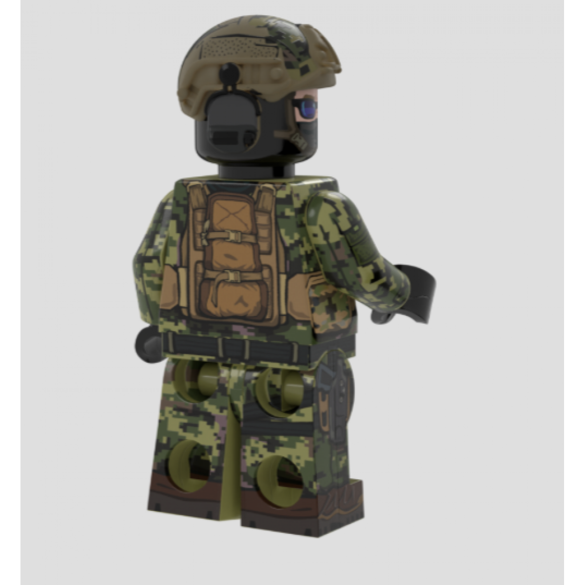Canadian JTF-2 Special Forces Operator with Perfect Caliber™ BrickArms® M4 Phoenix