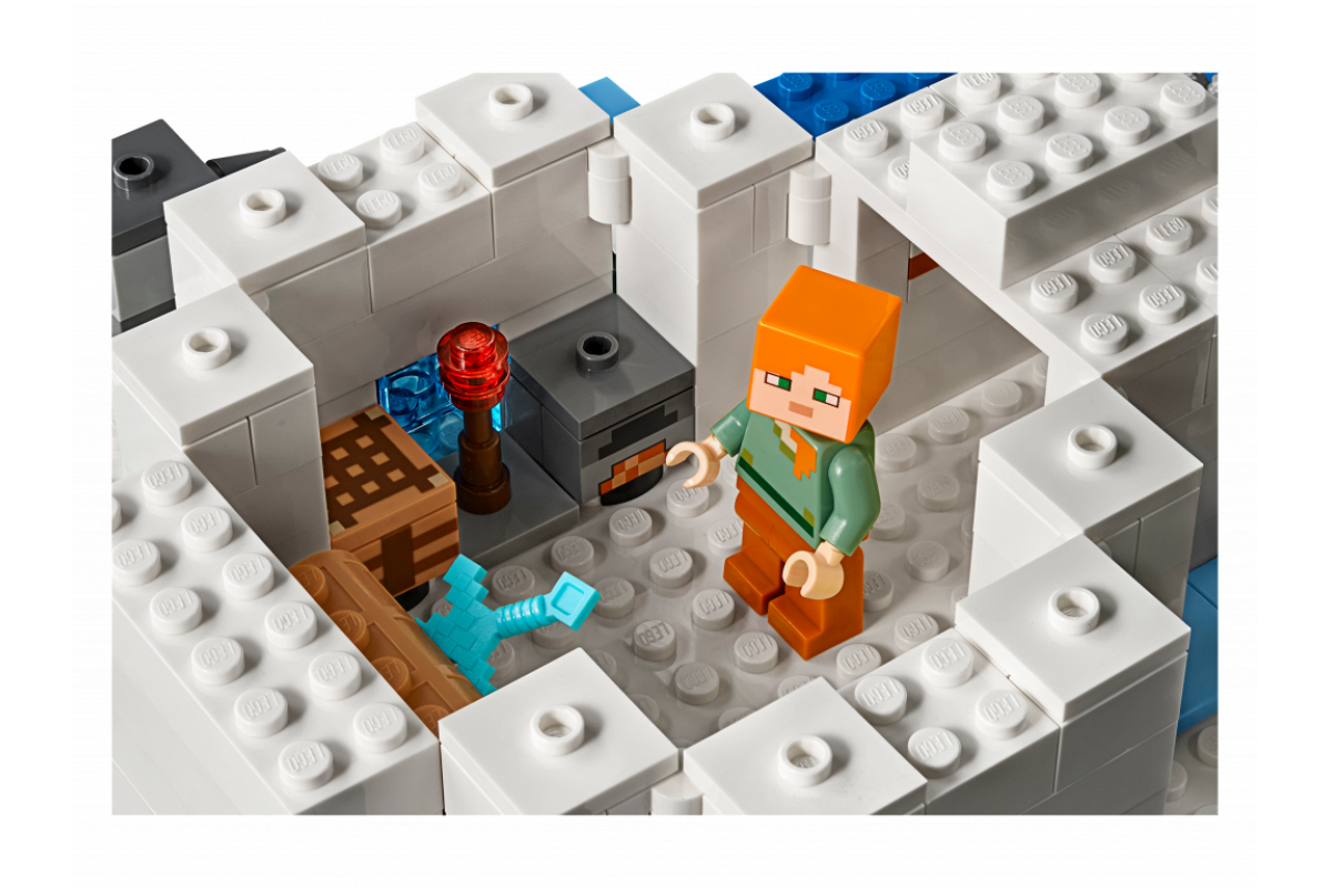 Iglu Konstruktor Lego Majnkraft Lego Minecraft The Polar Igloo