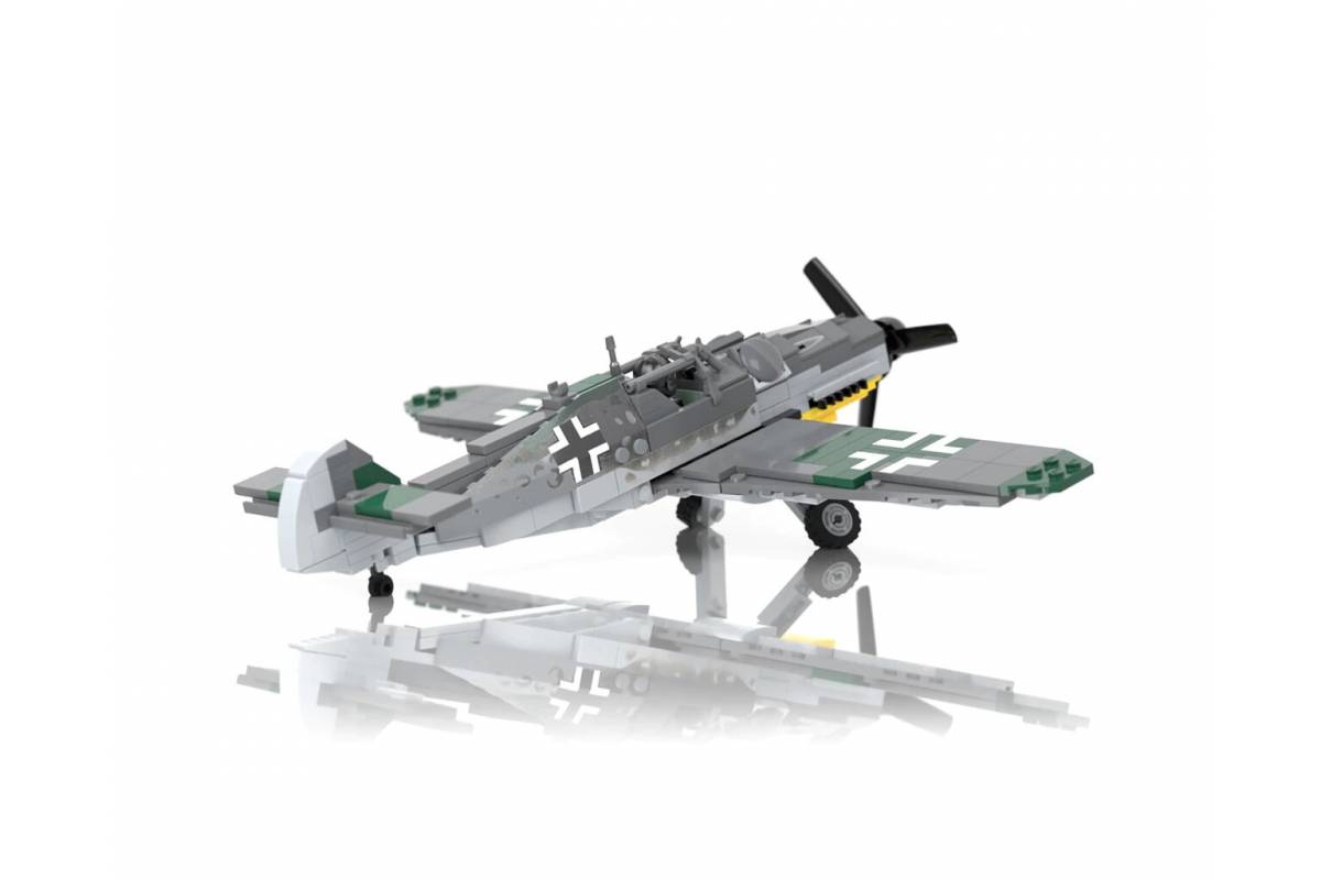 Мессершмит БФ 109 ( MESSERSCHMITT BF 109E ) от компании БрикМания, изготовл...