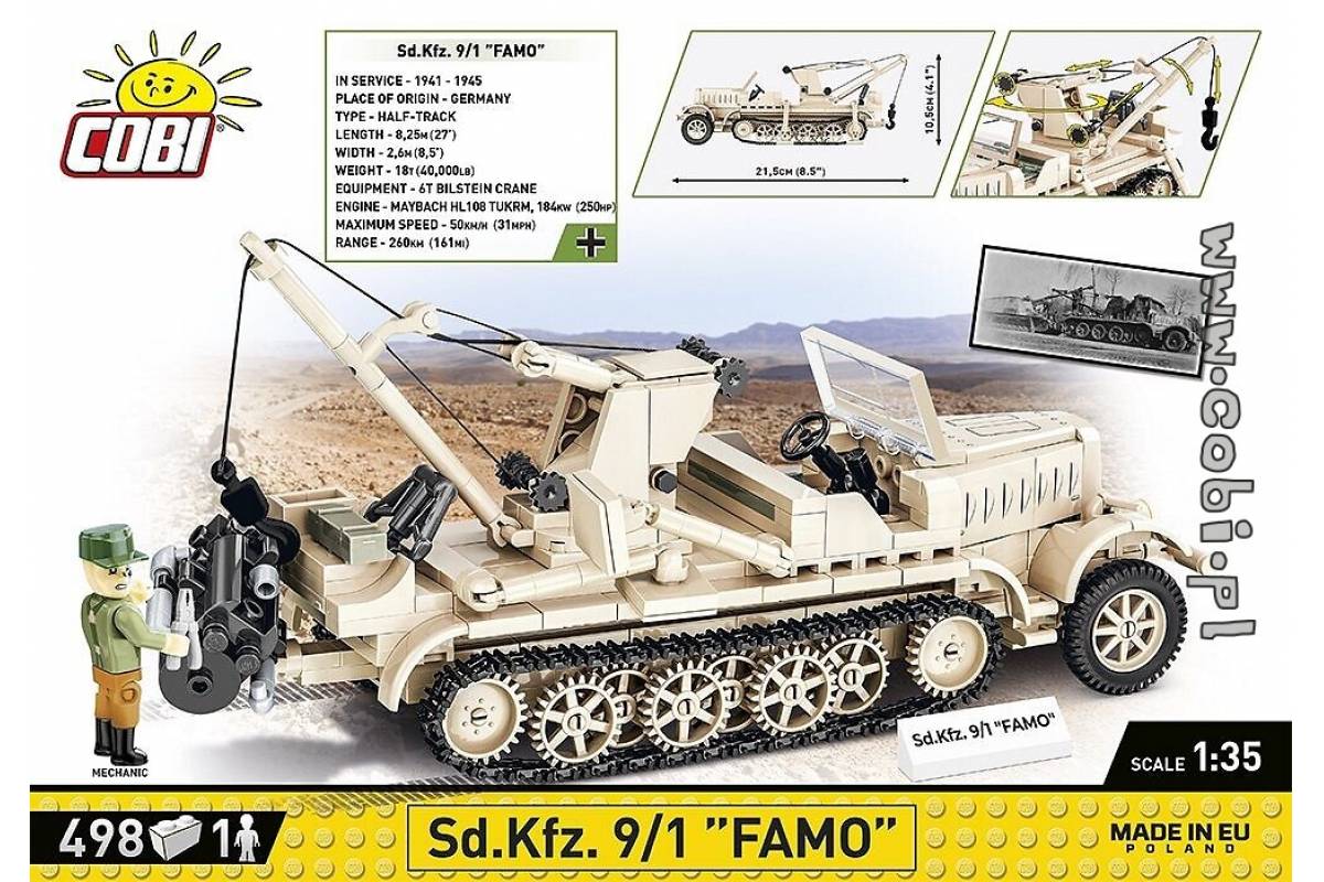 2281 Sd.Kfz.9/1 Фамо Полугусеничный
