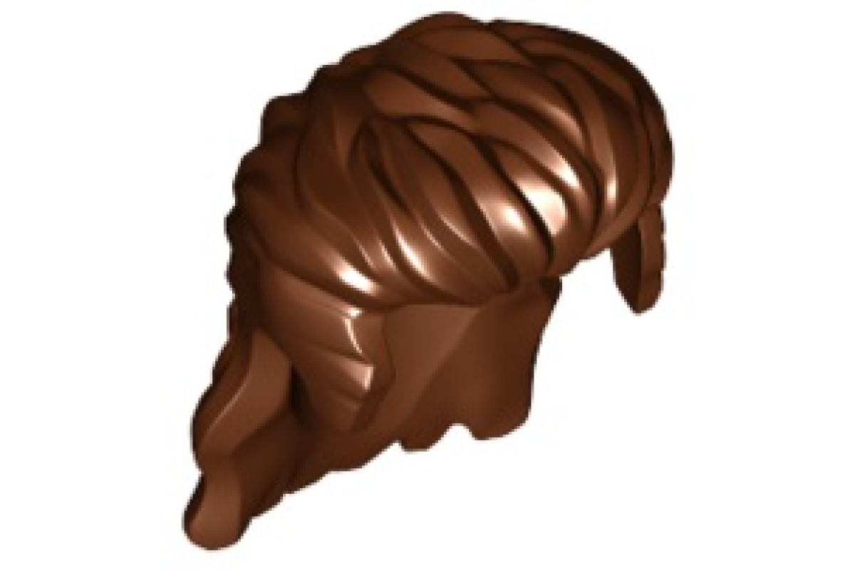 Hair Long Mullet Style Reddish Brown