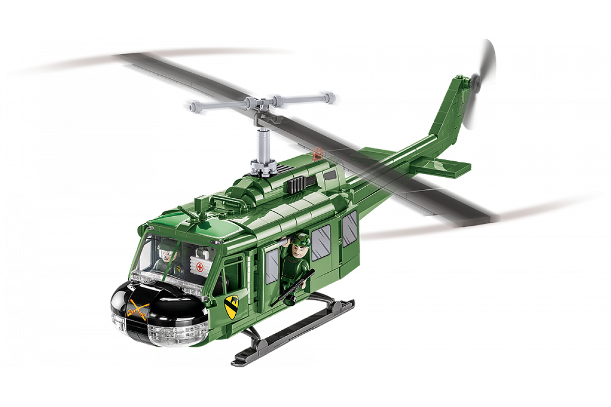 2423 Военный вертолёт Белл UH-1 Хьюи Иро