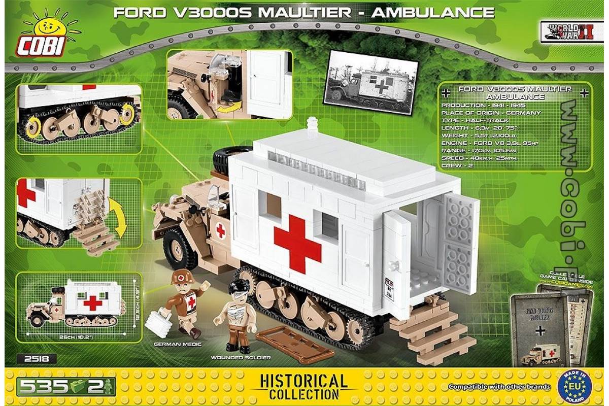 2518 Ford V3000S Maultier Ambulance