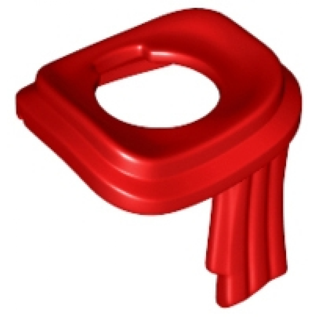 Scarf Long Wrapped Red