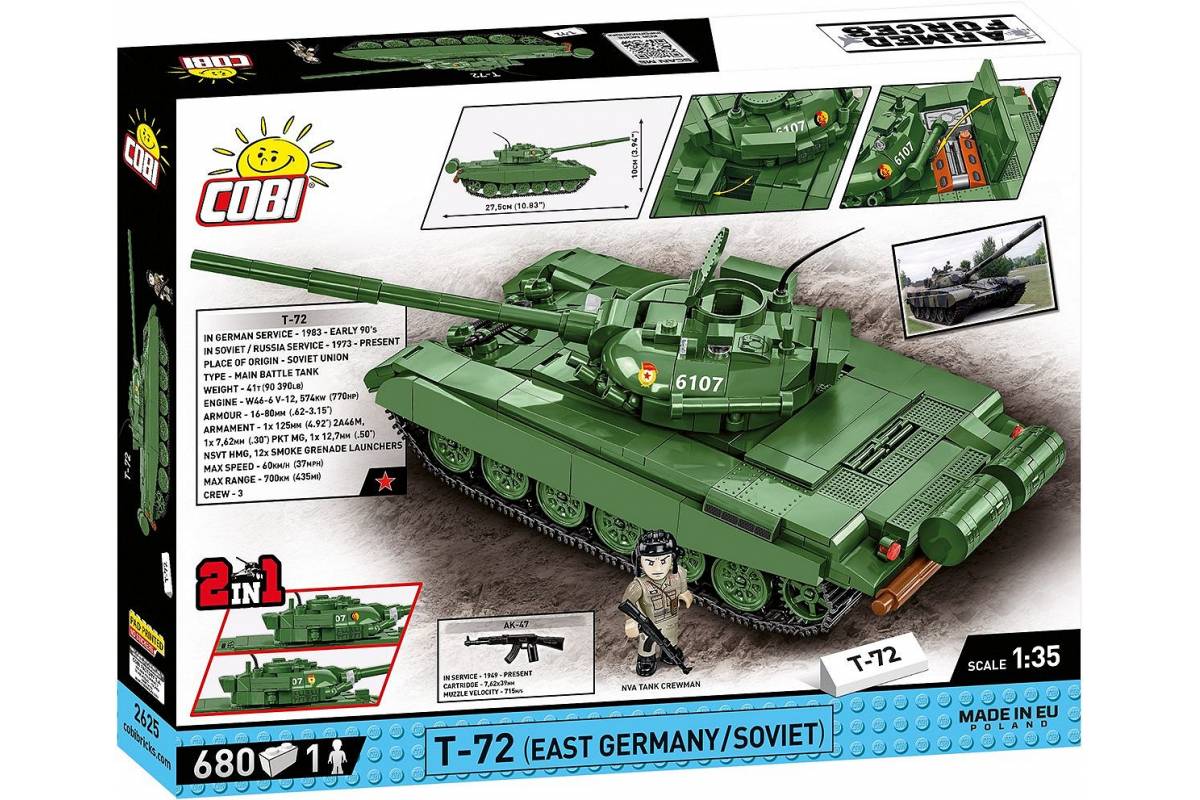 2625 Танк Т-72 (Восточная Германия/СССР)
