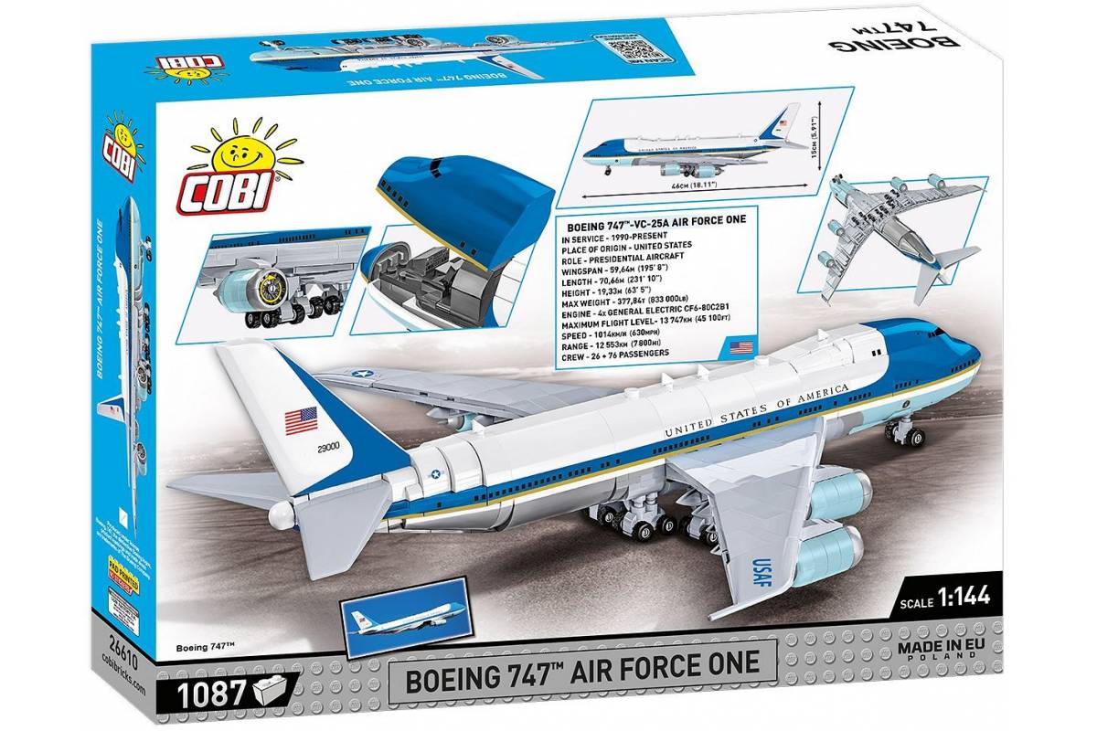 26610 Боинг 747 | Борт Номер Один