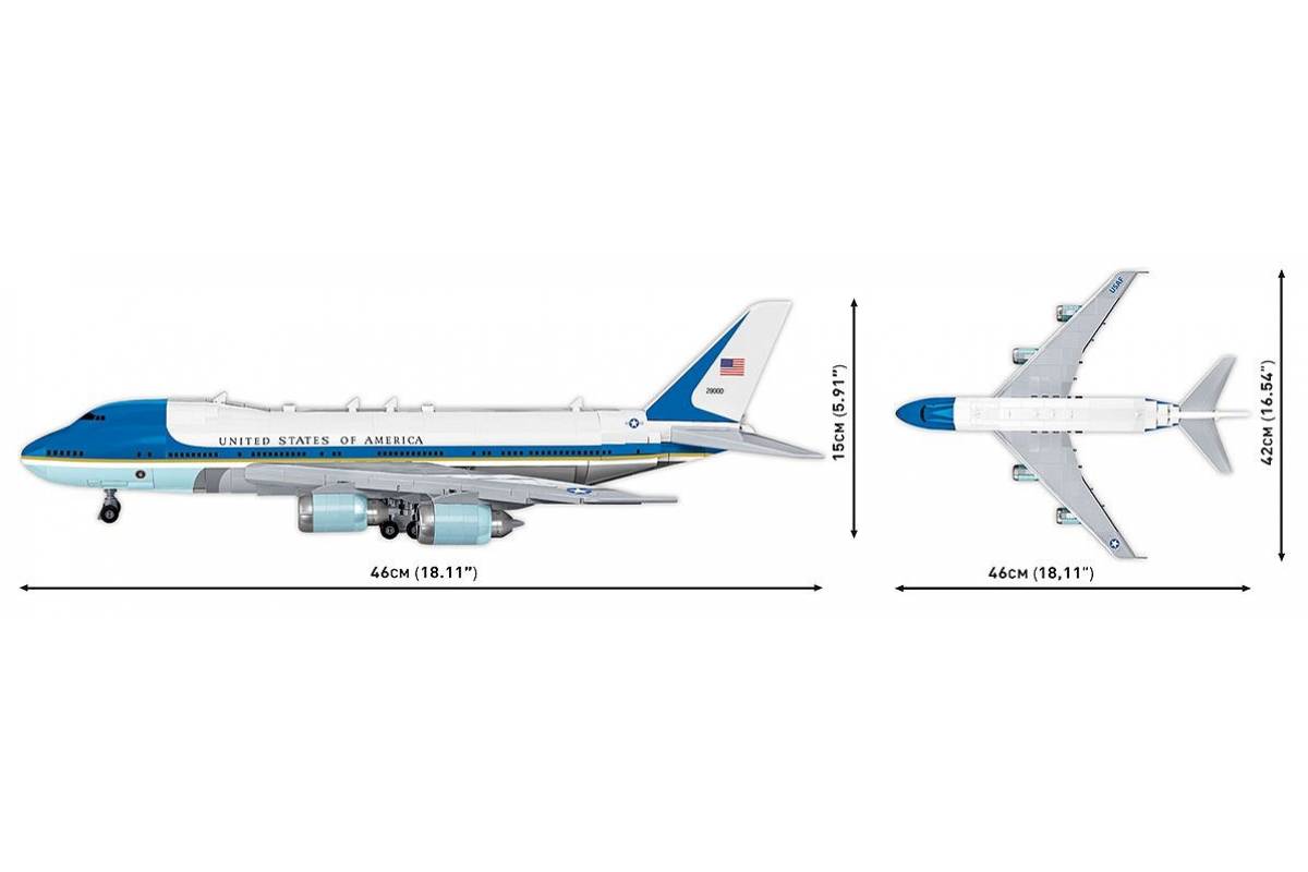 26610 Боинг 747 | Борт Номер Один