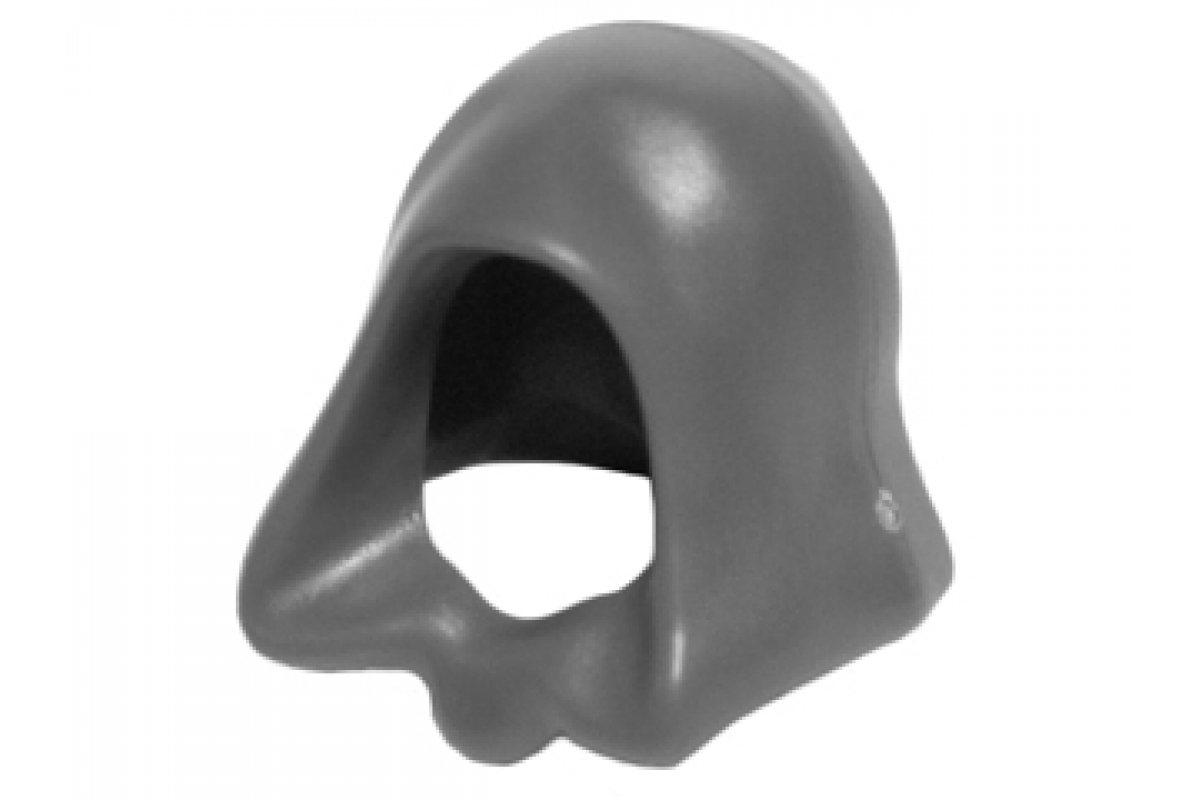 Dark Bluish Gray Minifigure, Headgear Hood