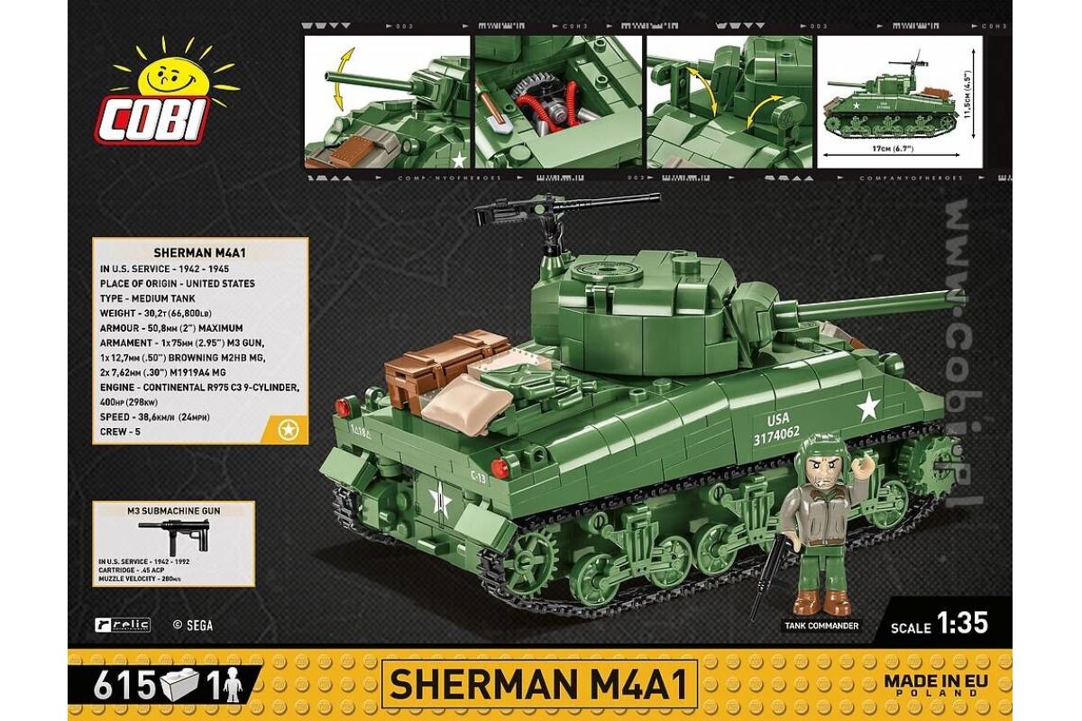 3044 SHERMAN M4 A1