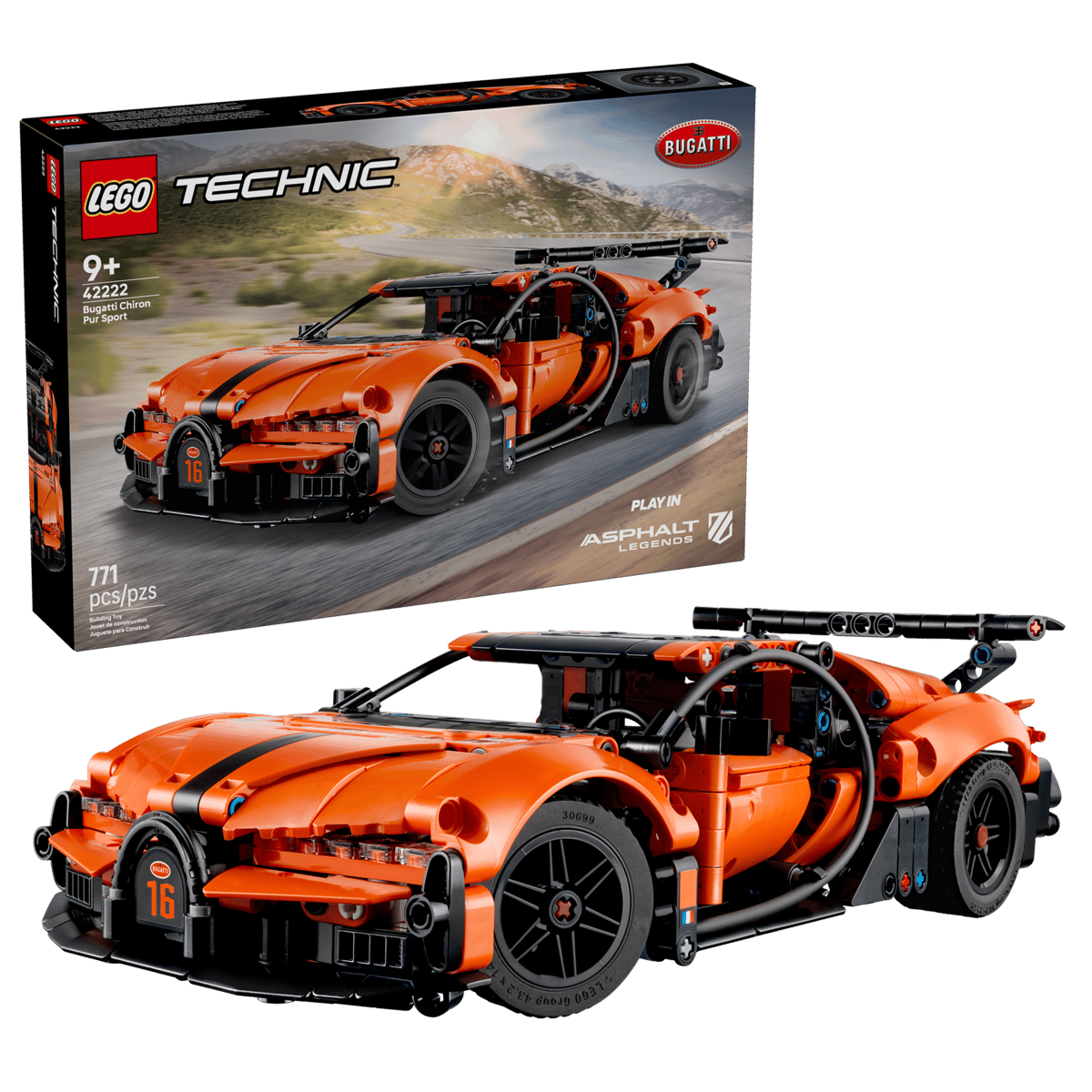 42222 Бугатти Chiron Pur Sport