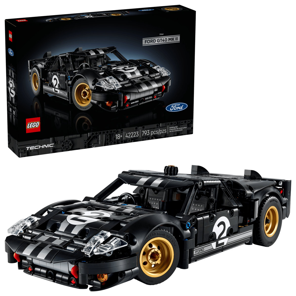 42223 Ford GT40 MKII Race Car