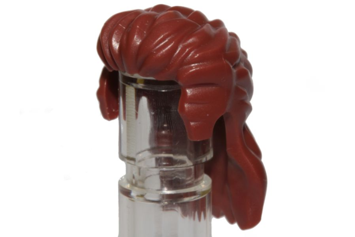 Hair Long Mullet Style Reddish Brown