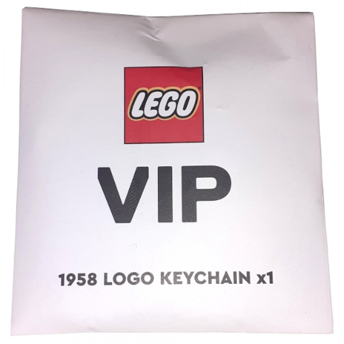 VIP 1958 LEGO Logo Spinning Key Chain
