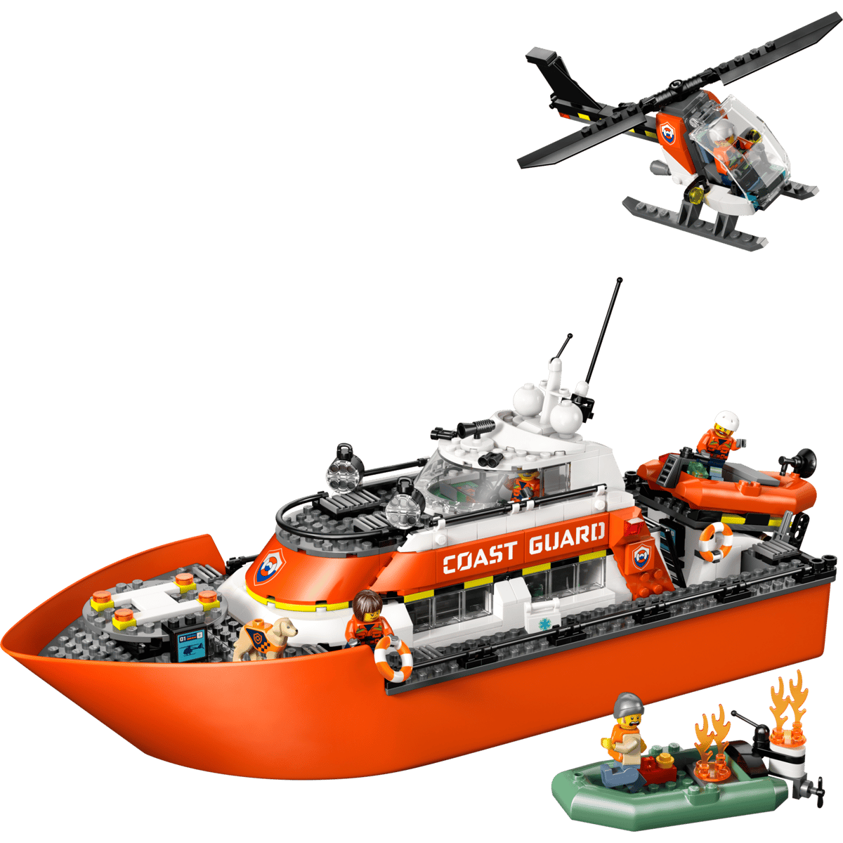 60504 Coast Guard Rescue Boat
