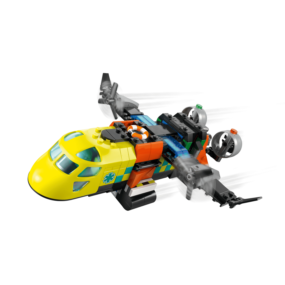 60505 Airplane, Service Truck and Hovercraft Remix