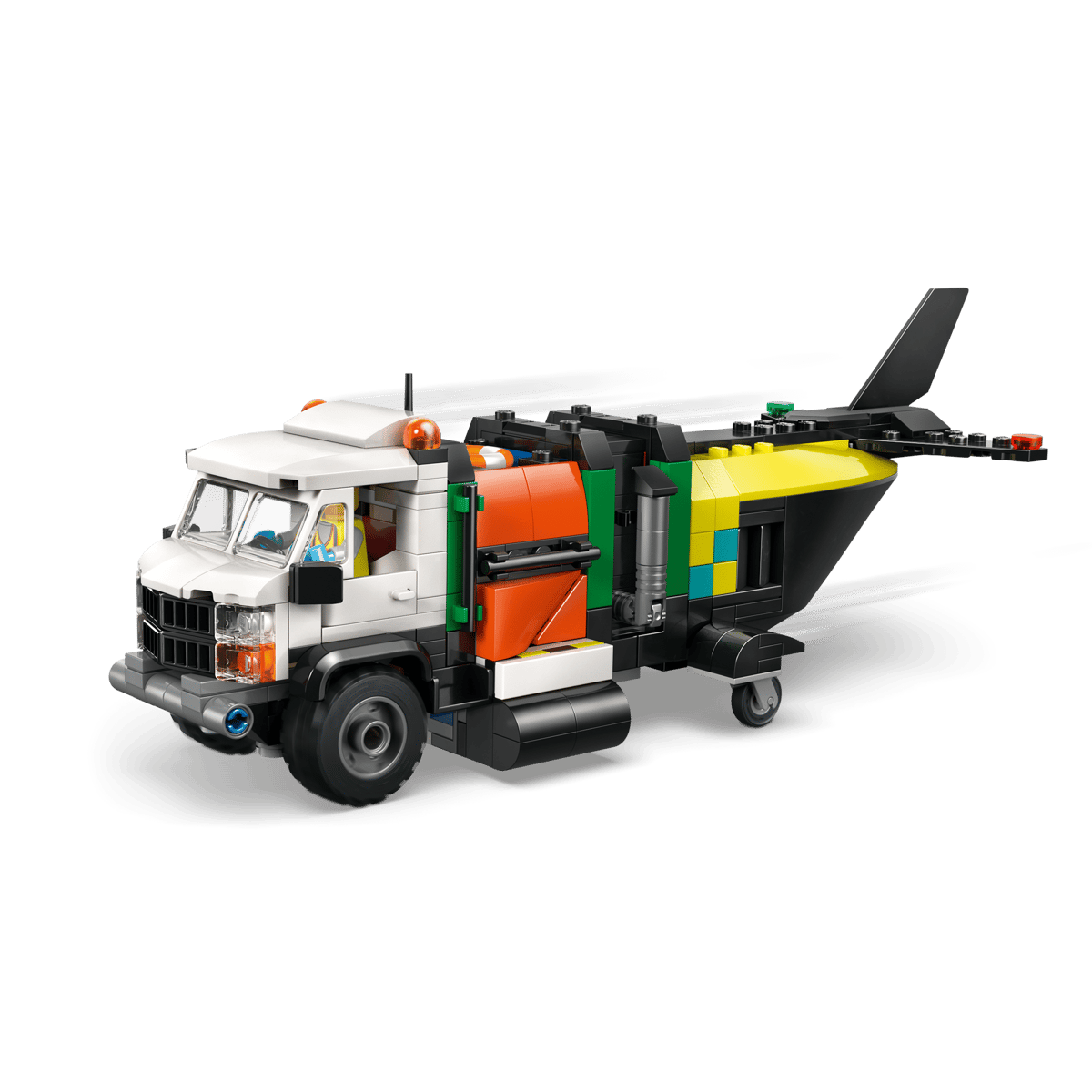 60505 Airplane, Service Truck and Hovercraft Remix