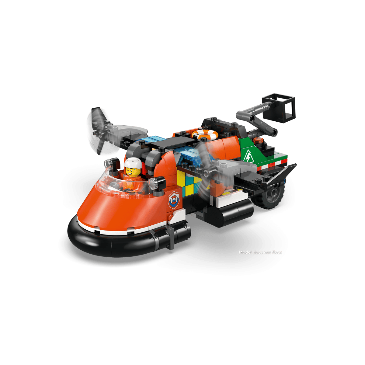 60505 Airplane, Service Truck and Hovercraft Remix