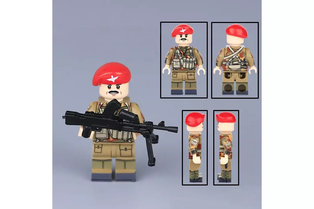 British Airborne Parachute Regiment Sergeant | Brickpanda