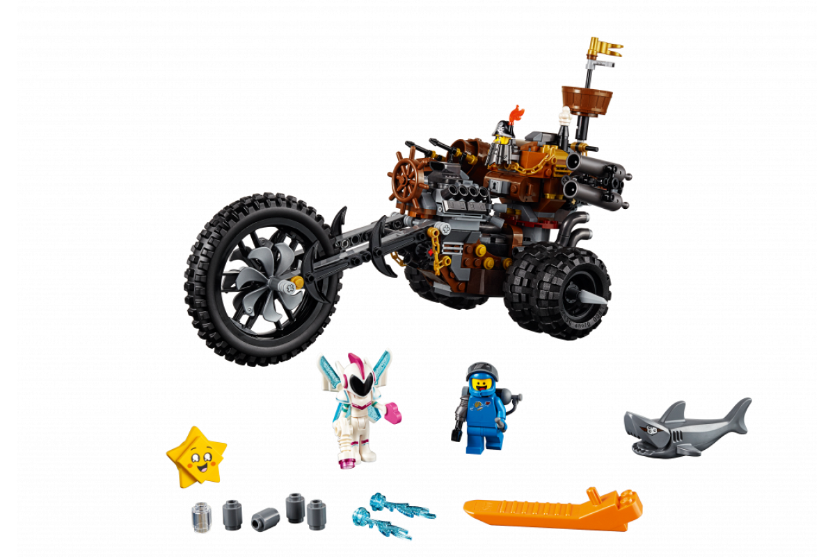 70834 Хеви-метал мотоцикл Железной бороды!