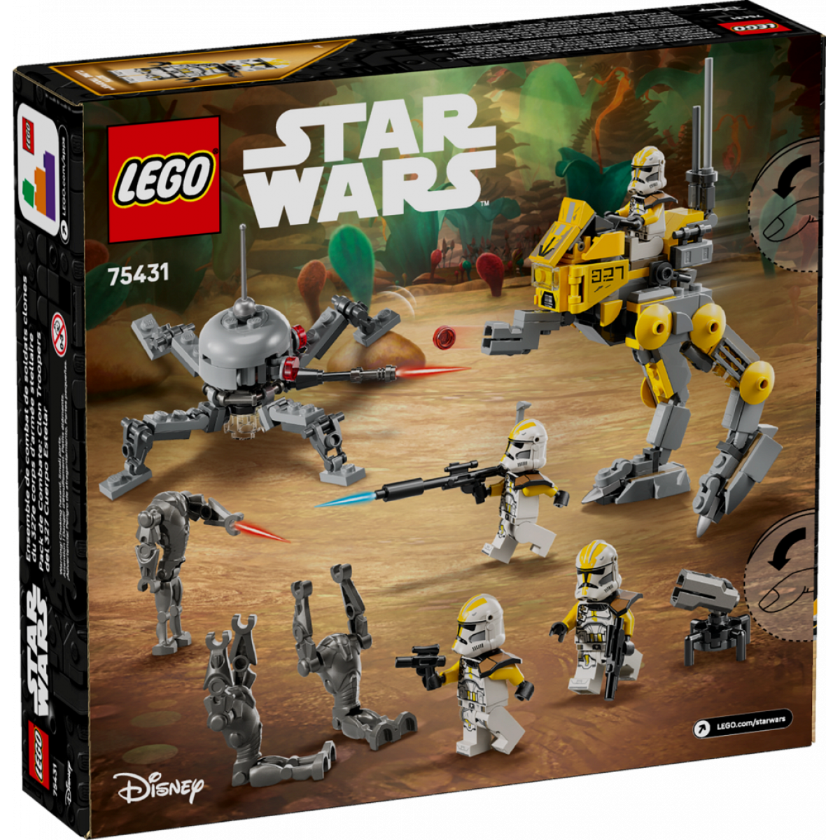 75431 327th Star Corps Clone Troopers Battle Pack