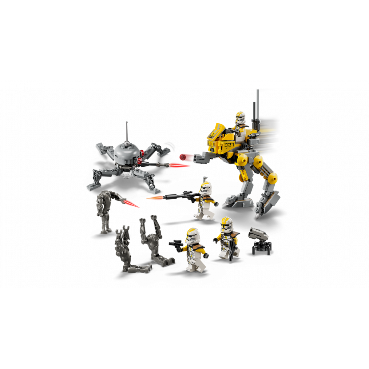 75431 327th Star Corps Clone Troopers Battle Pack
