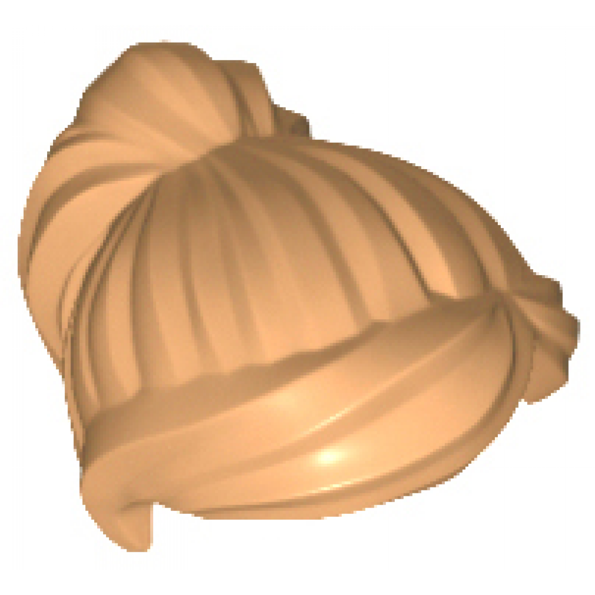 Hair Female Ponytail and Swept Sideways Fringe Medium Nougat