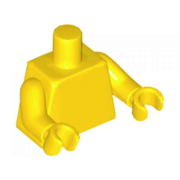 Torso Plain / Yellow Arms / Yellow Hands