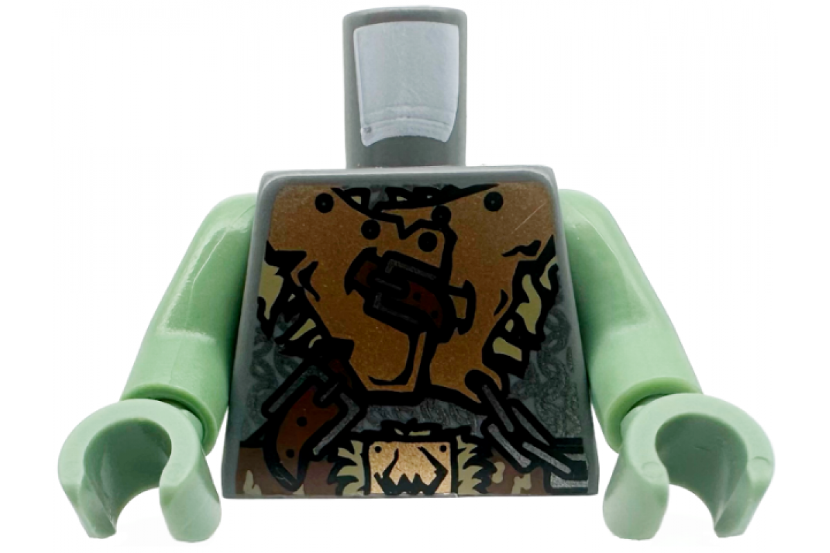 Torso Castle Fantasy Era Armor with Brown Belts