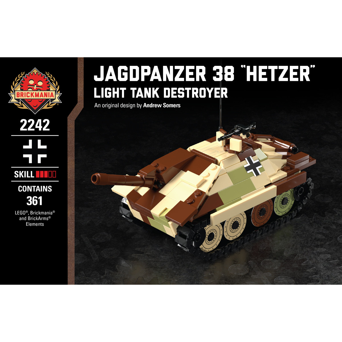 Jagdpanzer 38 "Hetzer" - Light Tank Destroyer