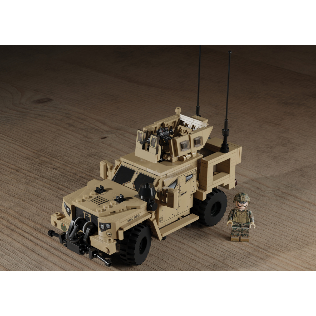 Вездеход M1278 - JLTV с башней Корпуса морской пехоты США
