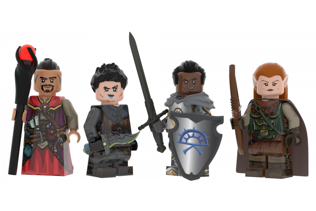 Adventurers – Custom Minifig 4-Pack