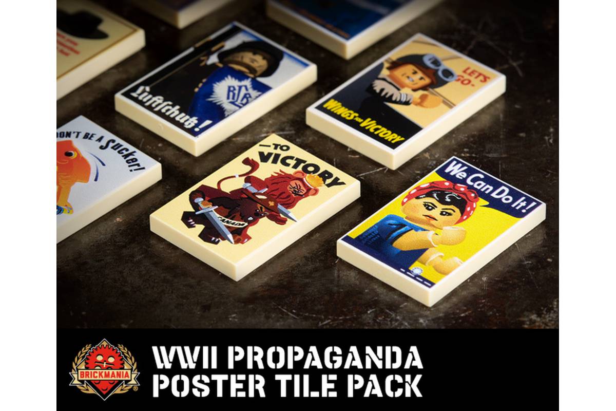 WWII Propaganda Poster Tile Pack V2