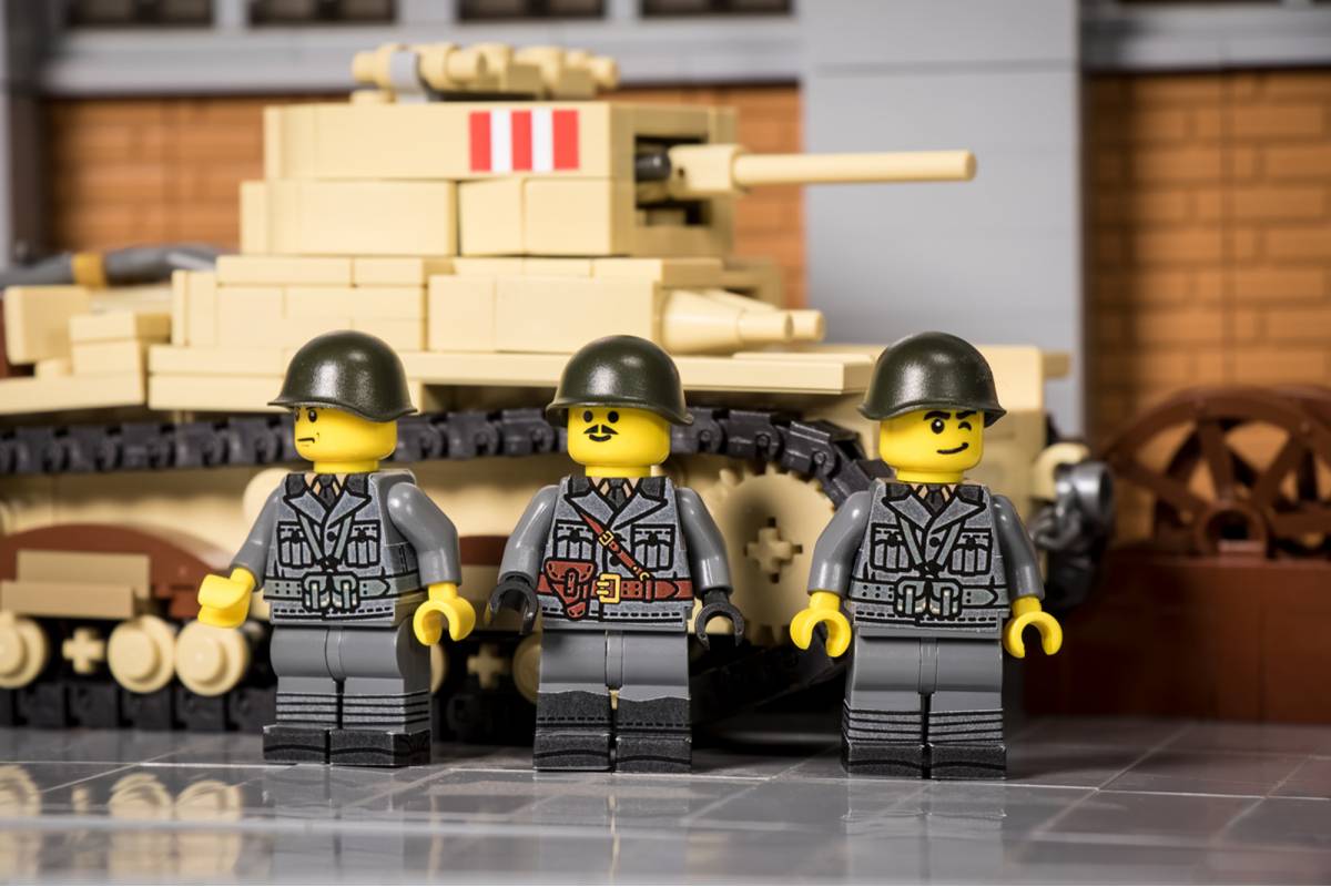 Наклейки для создания Итальянской пехоты