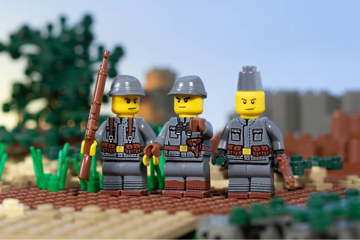 WWI Austro Hungarian Army Brickmania rare kits in stock Nevabrick