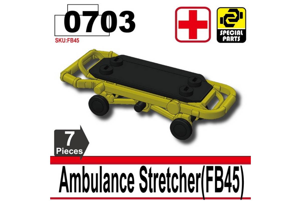 Ambulance Stretcher FB45 Yellow