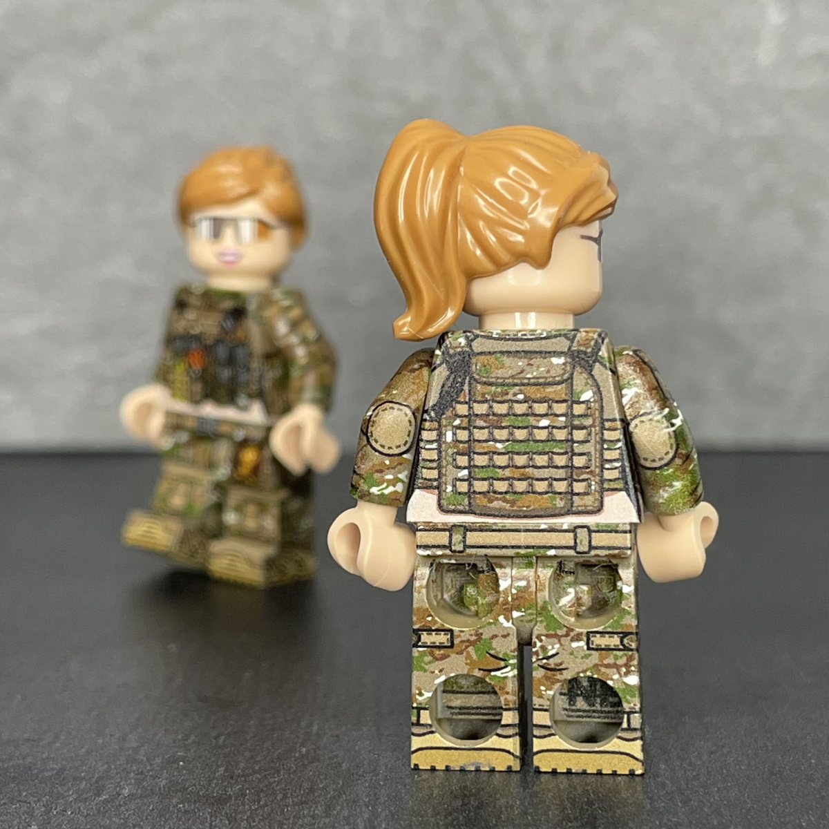 Female Soldier - Needle Patch | Multicam