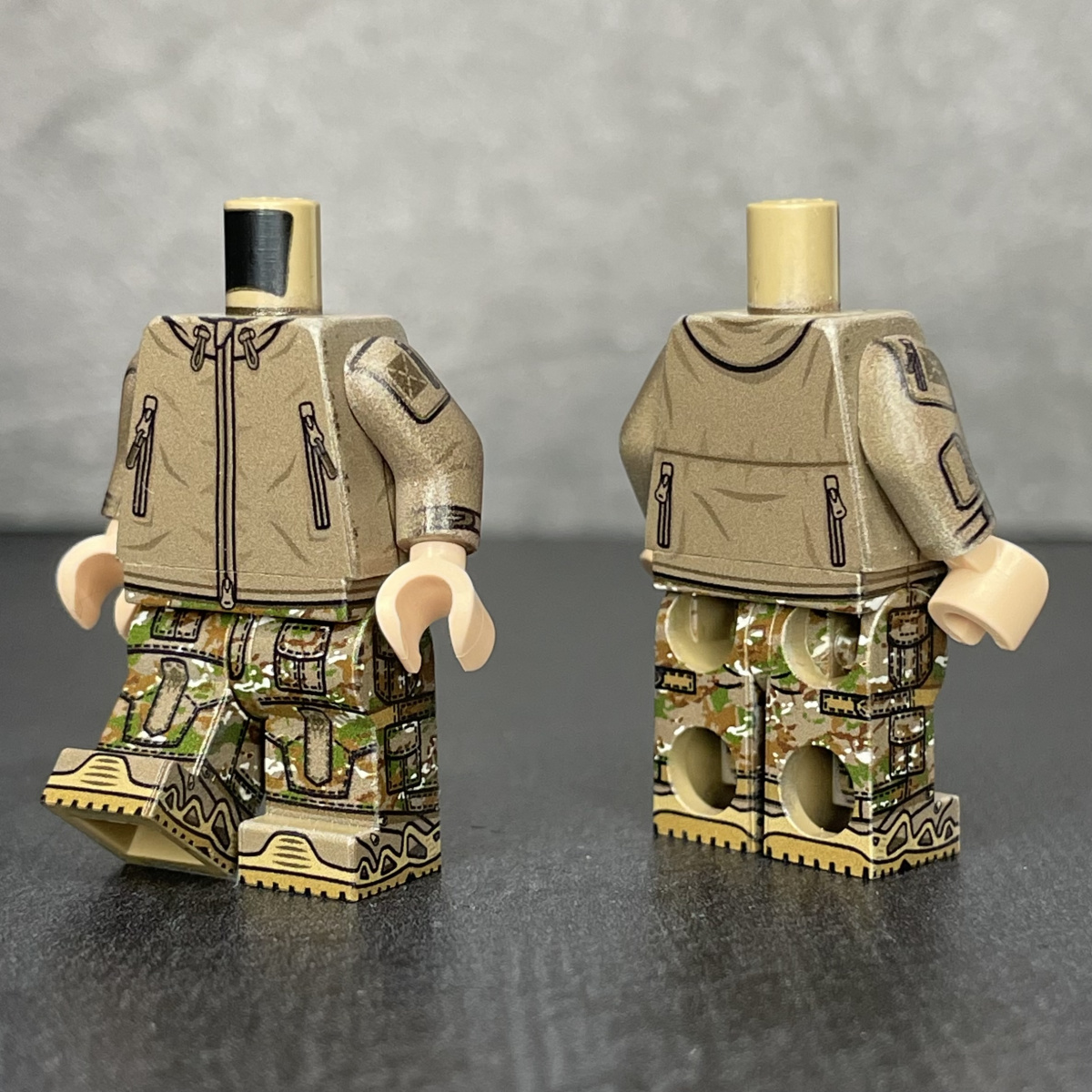 Fleece Jacket and Multicam Pants
