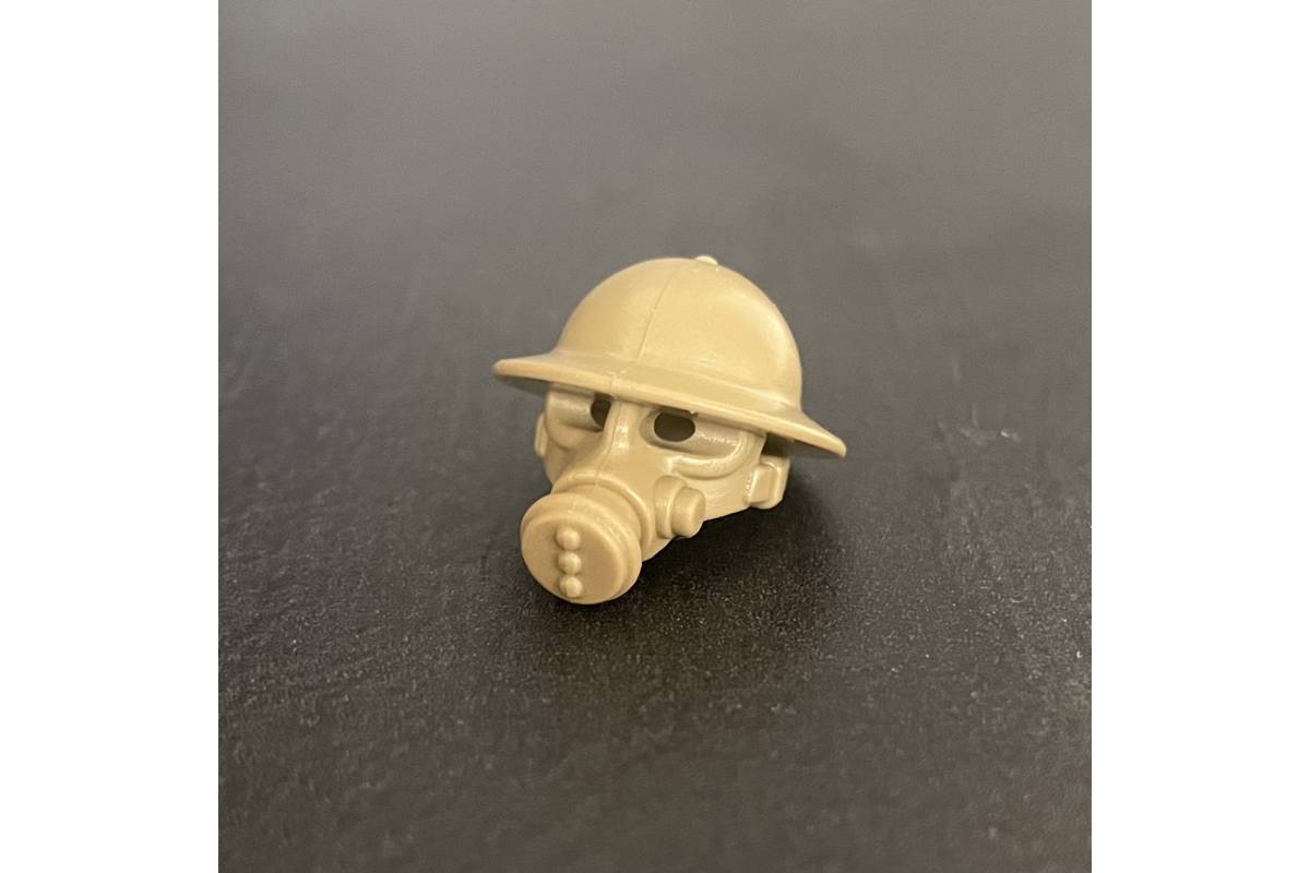 British Gas Mask Dark tan