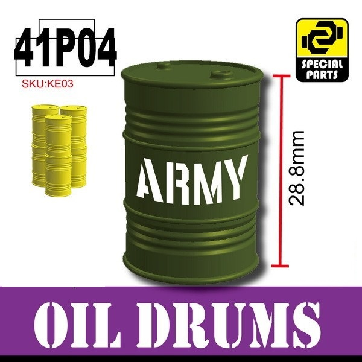 Бочка Army KE03 темно-зеленая
