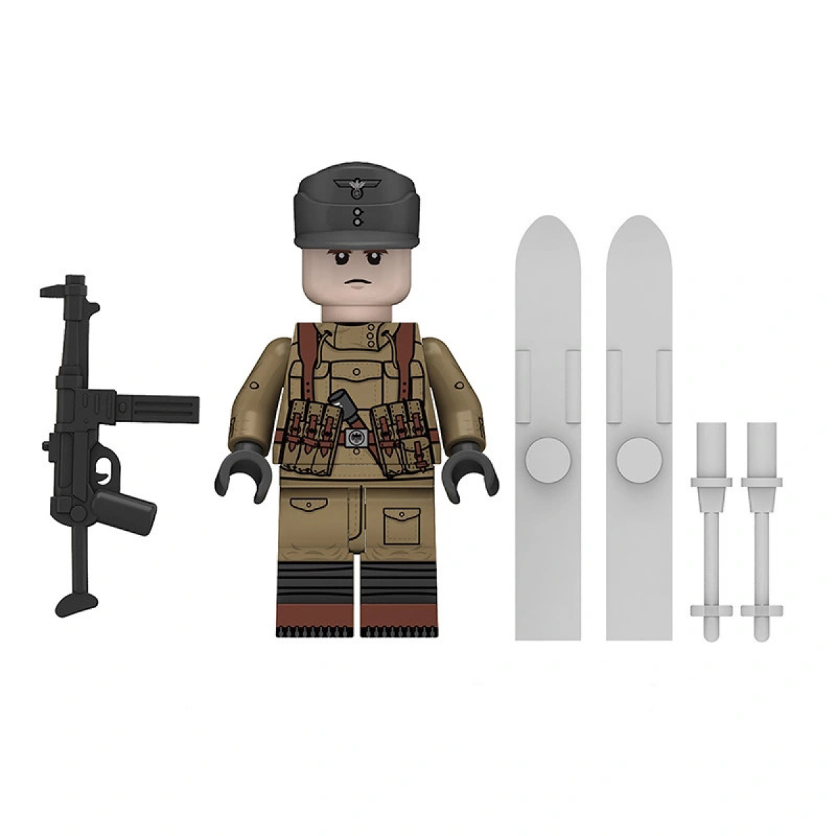 Gebirgsjager MP40 | Brickpanda