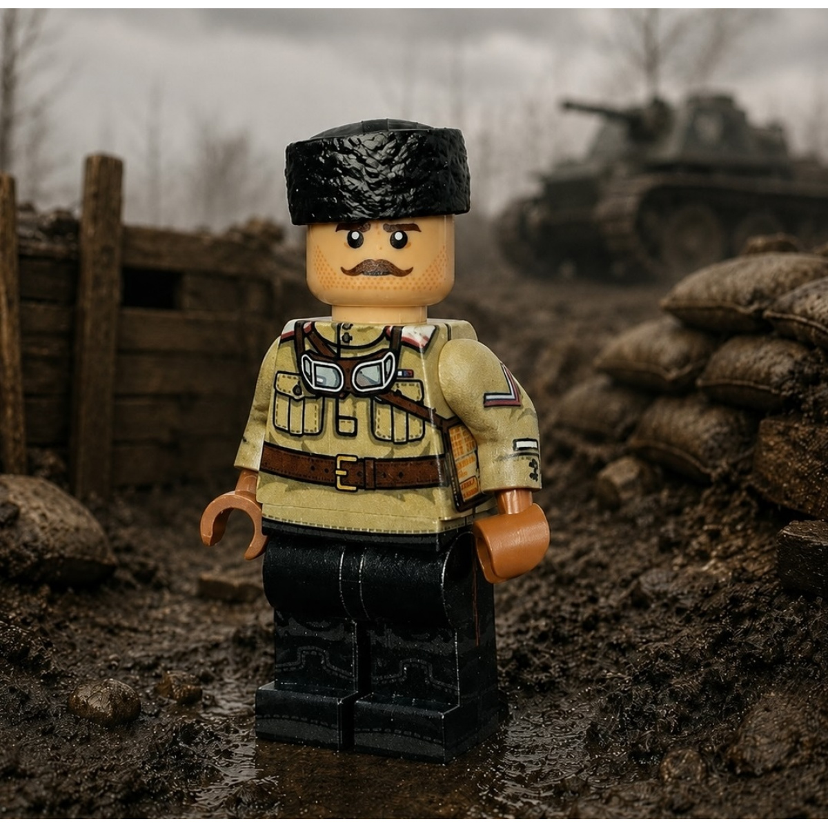 White Army Tanker | WWI / Civil War
