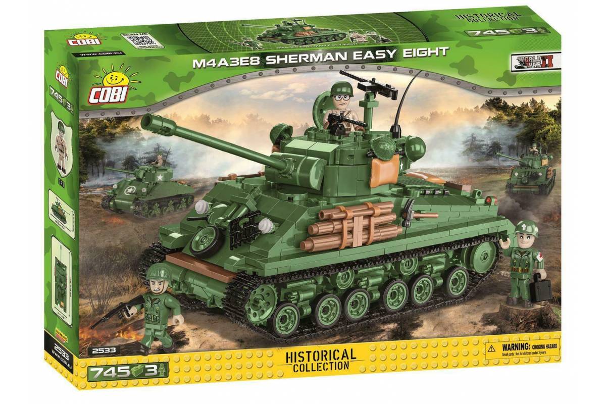 2533 Танк Шерман M4A3E8