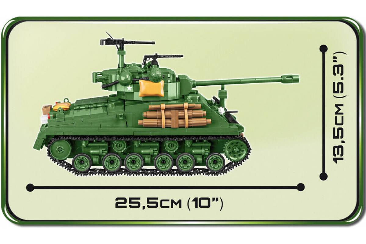 2533 Танк Шерман M4A3E8
